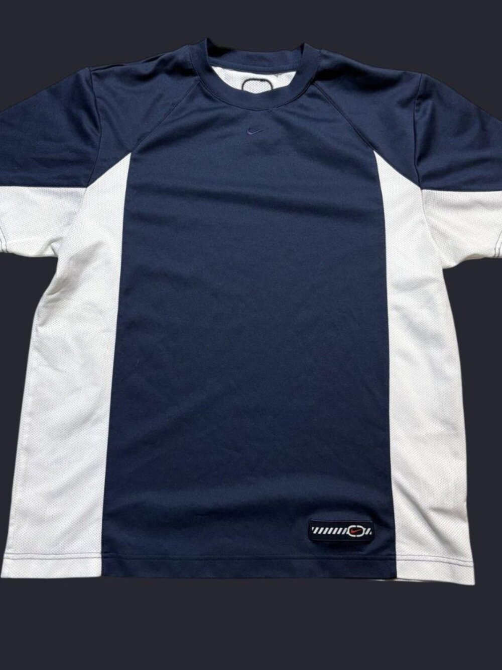 Nike Navy White Athletic Shirt